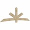 Ekena Millwork Alberta Rough Sawn Timber Gable Bracket, Douglas Fir, 108"W x 36"H x 2"D x 6"F, 8/12 Pitch GBW108X36X0206ALB00RDF - alternate 3